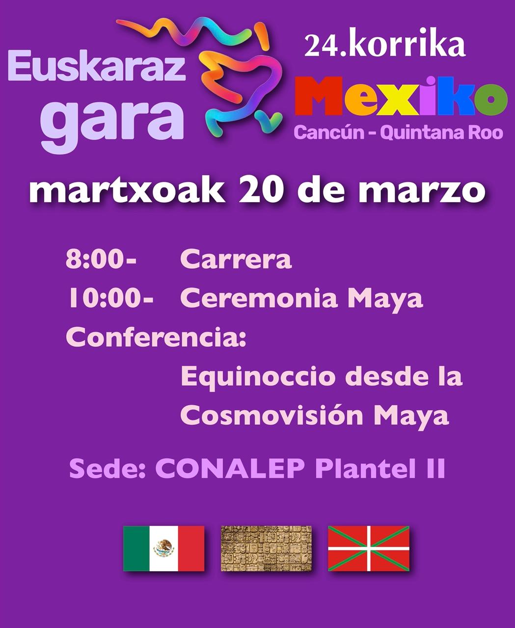 Korrika Maya CONALEP II Cartel