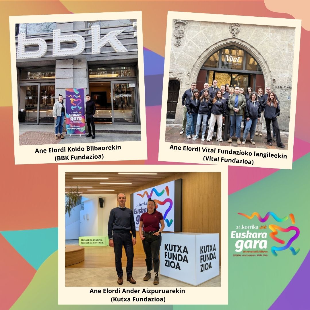 BBK, Kutxa eta Vital Fundazioek Korrika Txikiak babestuko dituzte